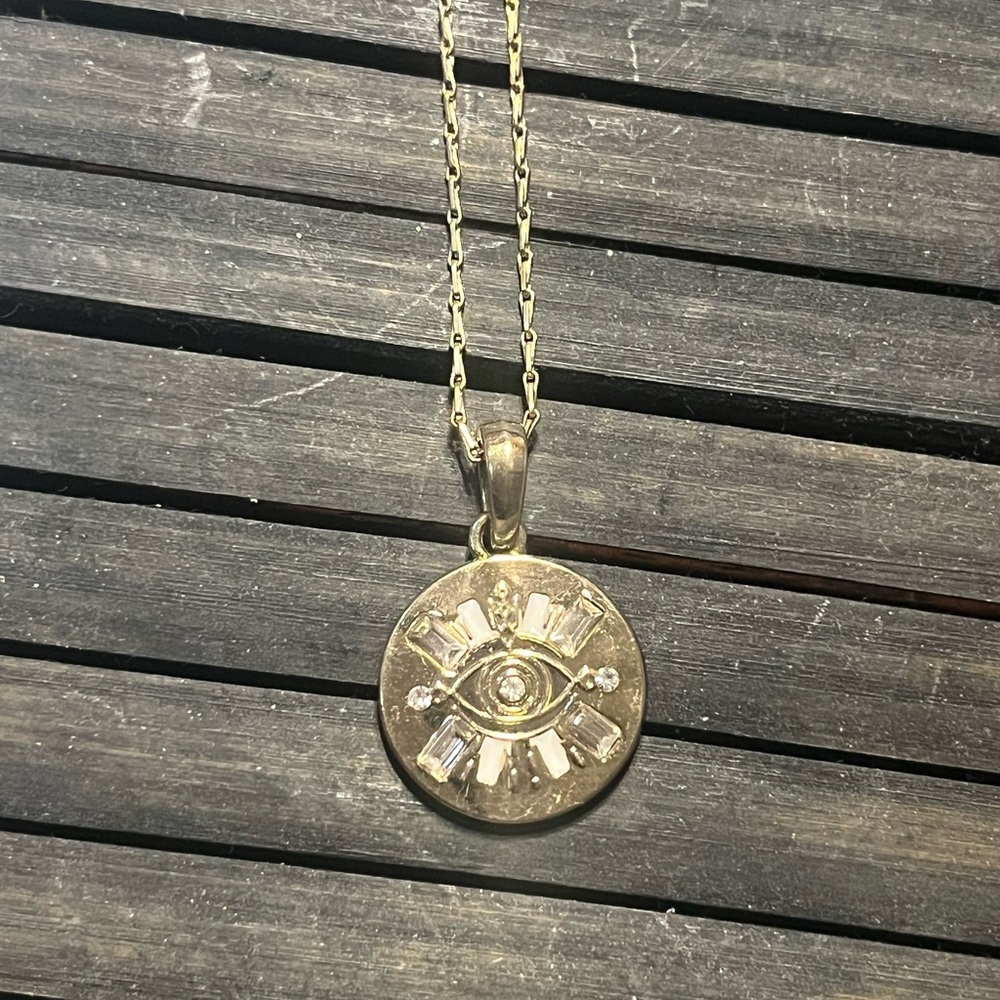 Evil eye luck necklace